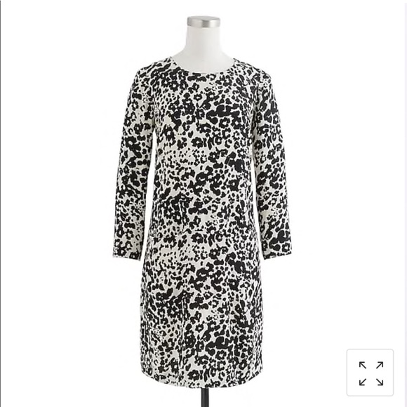 J. Crew Jules Dress in Snowcat size 2 - Picture 3 of 8